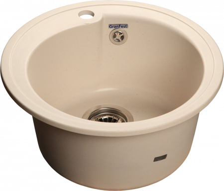 МОЙКА GRANFEST RONDO GF-R450 (D-443) БЕЖЕВЫЙ