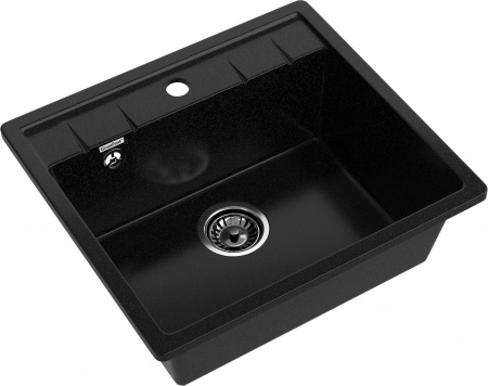 МОЙКА GRANFEST QUADRO GF-Q561 (560х500) ЧЕРНЫЙ