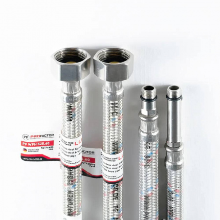 Подводка к смесит. ProFactor LUX  г/ш 1/2 х М10-30 см ЛЮКС