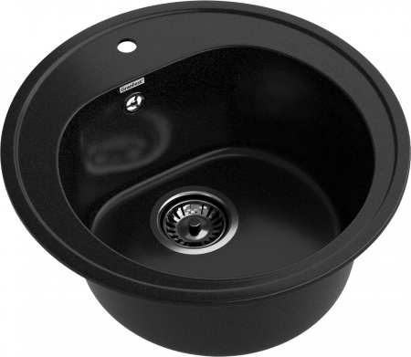 МОЙКА GRANFEST RONDO GF-R510 (508х505) ЧЕРНЫЙ